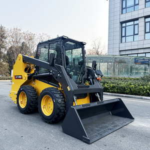 Mini-chargeuse compacte diesel de bonne qualité, chargeuse sur chenilles <span class=keywords><strong>avant</strong></span>, capacité de la benne de 0,4 m³, 60 kW, haute efficacité opérationnelle - Product Image 2