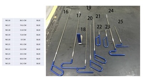 42 Pc for Auto <b>Dent</b> <b>Repair</b> <b>Kit</b> Paintless for Porsche CAYMAN/MACAN/Panamera/Taycan with 420-Stainless Steel Tools and Storage Bag - Product Image 5