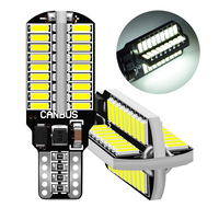 T15 LED Canbus W5W 4014 72SMD 194 168 Auto Interieur Auto Licht platte Kuppel Lese lampe Begrenzung leuchte 12V-24V Weiß