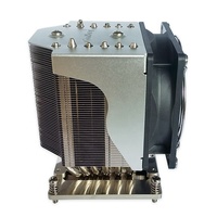 Refroidisseur CPU 2011 3U, pour station de travail et ordinateur de jeu, avec 6 caloducs, ventilateur