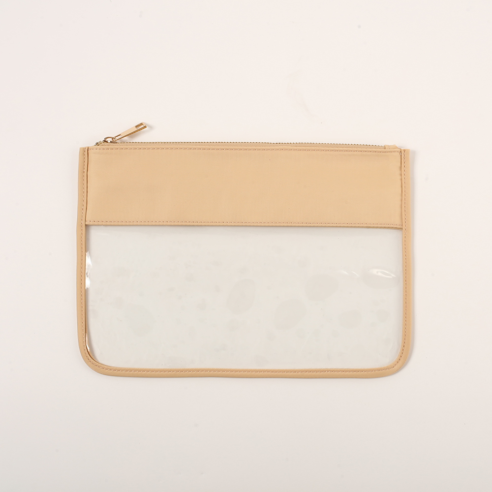 #30 PVC transparente color caqui
