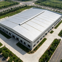 Structure en acier Q355B durable, entrepôt préfabriqué en métal robuste pour l'agriculture et l'industrie