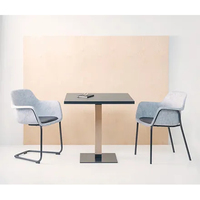 Chaise de bureau en feutre PET recyclé acoustique de haute qualité, tabouret de travail moderne, chaise longue Shinefelt FC-002