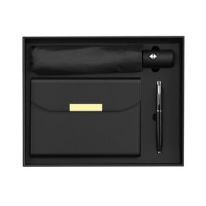 Best Price A5 Notebook PU Leather Pen <strong>Umbrella</strong> Mug Business Notebook and Pen <strong>Gift</strong> <strong>Set</strong> for Promotional Use - Product Image 2