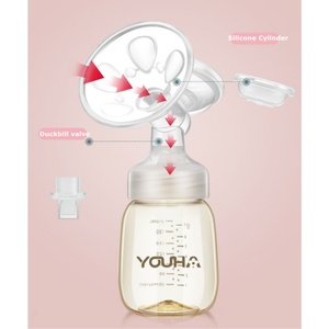 Youha เครื่องปั๊มนมไฟฟ้าแบบพกพาปราศจากสาร BPA 210มล. สำหรับ<span class=keywords><strong>เด็ก</strong></span>ทารก - Product Image 3