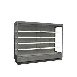 Dispositivo di visualizzazione di refrigerazione Multideck sistema di raffreddamento ad aria Display frigo Freezer per supermercato