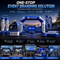 Arche gonflable étanche personnalisée CATC avec logo, pour marathon, cyclisme, publicité sportive, promotion d'événements