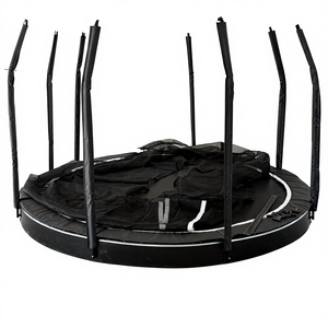 <span class=keywords><strong>Trampoline</strong></span> rond enterré CreateFun en gros, <span class=keywords><strong>moins</strong></span> <span class=keywords><strong>cher</strong></span>, 8 pieds, 10 pieds, 12 pieds, avec filet de sécurité, grand <span class=keywords><strong>trampoline</strong></span> enterré pour l'extérieur - Product Image 4