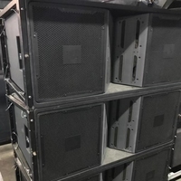 VT4889 Dual 15 Inch 3-Way High Powerful Line Array Speaker Sistem Suara PA Speaker Pasif Audio Profesional