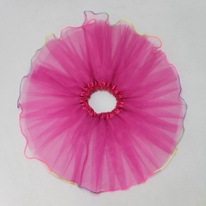 Jupe <span class=keywords><strong>tutu</strong></span> <span class=keywords><strong>pour</strong></span> filles en gros dernière conception <span class=keywords><strong>pas</strong></span> <span class=keywords><strong>cher</strong></span> jupe en <span class=keywords><strong>tulle</strong></span> <span class=keywords><strong>pour</strong></span> enfants avec ruban arc-en-ciel - Product Image 3