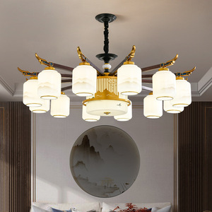 Chinese Style Chandelier Multi Head Led <b>Light</b> For Living Room Dining Room Bedroom Home Decoration - Product Image 2
