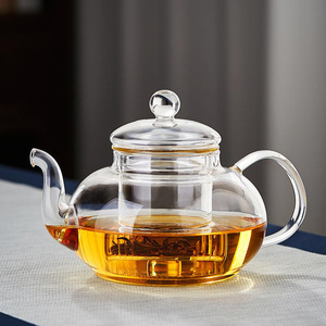 A mano di alta <span class=keywords><strong>vetro</strong></span> <span class=keywords><strong>borosilicato</strong></span> tea pot con coperchio <span class=keywords><strong>in</strong></span> <span class=keywords><strong>vetro</strong></span> - Product Image 3