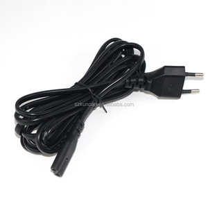 Câble <span class=keywords><strong>d</strong></span>'<span class=keywords><strong>alimentation</strong></span> câble <span class=keywords><strong>d</strong></span>'<span class=keywords><strong>alimentation</strong></span> 3 m 2.5 A 250 V câble 2 broches <span class=keywords><strong>section</strong></span> 2x0.75mm prise Euro IEC 60320 IEC C7 couleur noir - Product Image 5