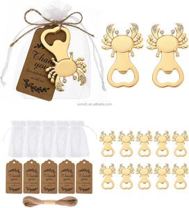 Nautical Keepsake Bottle Openers Dolphin Shaped Metal Bottle Openers for Hawaiian Summer Beach <strong>Pool</strong> Nautical <strong>Wedding</strong> Party <strong>Decor</strong> - Product Image 6