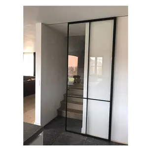 Window Privacy Film Self-Adhesive Static Window Cling Wall Mount Concealed Sliding System Durable Hands Magic Glass door