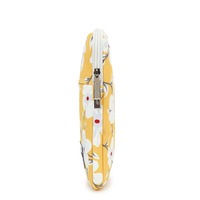 Housse de protection pour ordinateur portable personnalisée, motif floral, impression écologique, housse pour ordinateur portable à fleurs jaunes, étui pour ordinateur portable