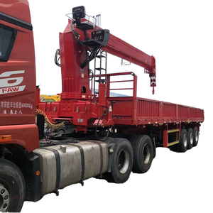 ג 'ייפאנג טרקטור חצי טריילר עם מנוף הידראולי, קיבולת עומס 10-20 טון | חזק & פתרון להריעה כבדה - Product Image 1