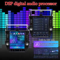 Radio Estéreo para Toyota Prado con GPS Integrado, CarPlay, Mirror Link, WiFi, Reproductor MP3, Audio de Alta Resolución y Pantalla Dividida