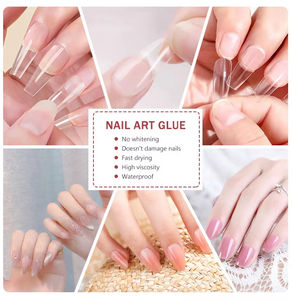 <span class=keywords><strong>Colle</strong></span> de gelée pour <span class=keywords><strong>ongles</strong></span> jaunes pour presser sur les pointes des <span class=keywords><strong>ongles</strong></span> Autocollants de gelée imperméables super <span class=keywords><strong>double</strong></span> <span class=keywords><strong>face</strong></span> - Product Image 6