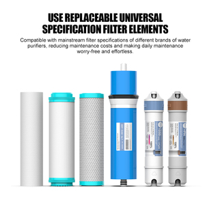 Purificateur d'eau RO sans réservoir 7 étapes 600 GPD avec UV LED profond et alcalin pour usage domestique en cuisine, certifié CE - Product Image 3