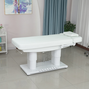Table de massage électrique incurvée pour esthéticienne, spa, soins des <span class=keywords><strong>cils</strong></span> et du visage, lit de beauté pour salon de beauté - Product Image 2