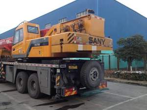Grue d'occasion Sany STC500 50T à bras long, excellente hauteur de levage pour travaux sur chantier - Product Image 4
