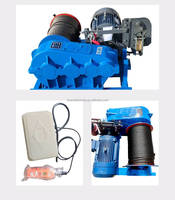 Treuil de traction de câble électrique à grande vitesse de vente chaude modèle 1500kg JK/JM avec capacité de moteur de boîte de vitesses pour remorqueur