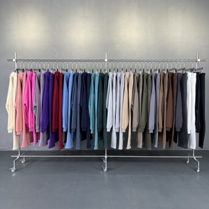 Felpe di Lusso da Uomo Personalizzate <span class=keywords><strong>Streetwear</strong></span> 400 g/m² 100% Cotone Oversize Neutre Produttori per Abbigliamento Personalizzato - Product Image 3
