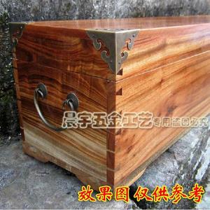 Serrure de meuble Chengyu en cuivre, style traditionnel, boucle sans clé pour accessoires de meubles Ming Qing - Product Image 5