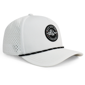 Casquettes de <span class=keywords><strong>golf</strong></span> 5 panneaux imperméables de haute qualité OEM d'usine HS51 avec perforations laser, porte-cordons, marqueur de balle magnétique, unisexe - Product Image 5