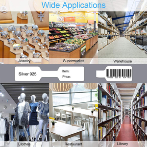 Tùy Chỉnh Tự Dính Giấy Cuộn Không Thấm Nước Vinyl In Ấn Kính Mát Nối Tiếp Số Mã Vạch Sticker <span class=keywords><strong>Tag</strong></span> Cho Đồ Trang Sức - Product Image 6