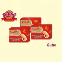 Les usines chinoises produisent des cubes d'assaisonnement en gros pour la personnalisation des saveurs de poulet, de poisson et de bœuf.