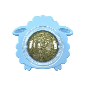 Empaquetado de logotipo personalizado, producto para mascotas, lindos juguetes para gatos para masticar, lamer, relajarse, Bola de pared, juguete de hierba gatera para gatito, León, gato, Bola de hierba gatera - Product Image 3