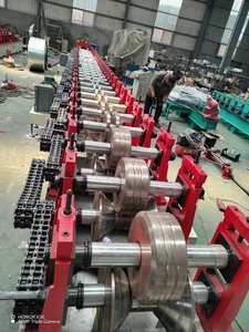 Ranura de bajada de canalón de agua 365 automática de alta calidad de fabricación para máquina de línea de formación de rollo en frío de invernadero - Product Image 5