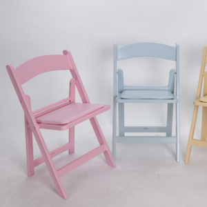 Chaises pliantes en plastique, rose et bleu, pour filles et garçons, chaises pour bébés, enfants et enfants, fête - Product Image 1