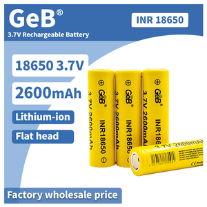 Fabrik-Großhandel 18650 Akku 3,7V Wiederaufladbarer Lithium-Ionen-Akku 3,7V für Hochleistungs-Taschenlampen - Product Image 1