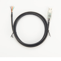 Cable USB a TTL-232RG-VREG 3V3-WE Feanteek, Cable USB 2.0 Blindado de PVC con Cable Serial UART para Computadora
