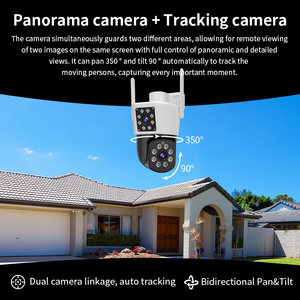 O-KAM Pro Smart App Outdoor Dual Lens Wifi Beveiliging Camera 2mp Hd Weerbestendig Ip66 Human Motion Opname Ptz Camera - Product Image 3
