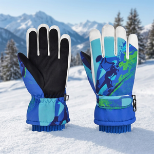 Gants unisexes en polyester imperméables à doigts complets, épais, chauds, coupe-vent, compatibles écran tactile, pour l'extérieur en hiver – Meilleures ventes 2026 - Product Image 5
