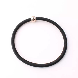 Élastique à cheveux fin avec perles dorées, en tissu très élastique, pour usage quotidien, vente en gros de bijoux Yiwu - Product Image 5