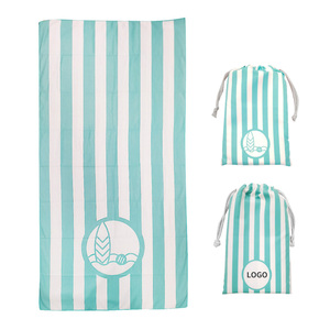 2025 più popolare di alta qualità telo mare <span class=keywords><strong>con</strong></span> tasca leggero modello di stampa rapido asciutto sabbia spugna da spiaggia in microfibra - Product Image 1