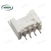 Carcasa de Conector Vertical de Una Sola Fila para PCB, Serie Mini-Lock Molex 53375 Original, Bloqueo Positivo, Paso de 2.50mm, 2-15 Pines