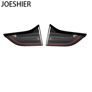 Accesorios para autos JOESHIER, luz trasera interior de 4 pines para Tesla M3 2017-2020, conjunto de faros delanteros, luz diurna LED, lente de faro. - Product Image 6