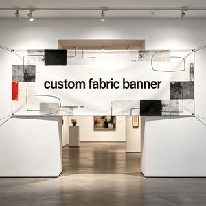 Custom Advertising Flags and Fabric <b>Banners</b> with Brass Grommets for Outdoor - Product Image 4