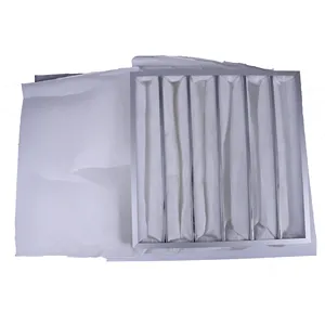 Compressed Pocket Air Dust Filter Activated Carbon Bag Filter