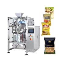 Elektrische PLC-gestuurde automatische invoer- en verzegelmachine voor folie/wikkelfolie, hoge precisie, multifunctioneel, voor voedselkorrels en noten
