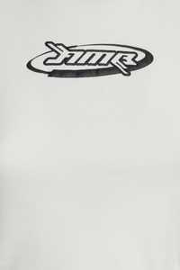 Haute Qualité Marque De Luxe Embuscade Blanc Coton Logo Sweat Manches Courtes Slim Fit T-shirt - Product Image 3