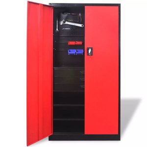 Factory Price Heavy Duty Metal Industrial 2 Door <strong>Tools</strong> Set Storage Drawer Cabinet Workshop Garage Storage Steel <strong>Tool</strong> <strong>Cupboard</strong> - Product Image 1