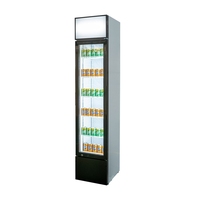 Écologique — glacière à porte en verre, présentoir pour vitrine, frigo à ligne fine, Promotion