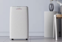 Purificador de Aire Programable A16 de 20L, Deshumidificador para Casa Móvil, Compresor de Bajo Ruido, Ionizador con WiFi